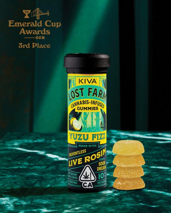 10mg Yuzu Fizz x Sour Dream Live Rosin Gummies