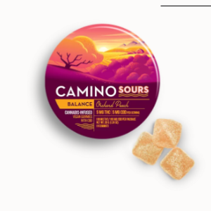 5mg : 5mg cbd ‘balance’ orchard peach