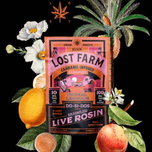 10mg tropical lemonade x do si dos live rosin gummies