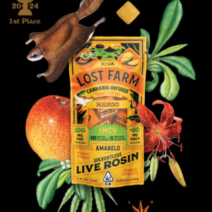 10mg : 5mg thcv mango x amarelo live rosin chews